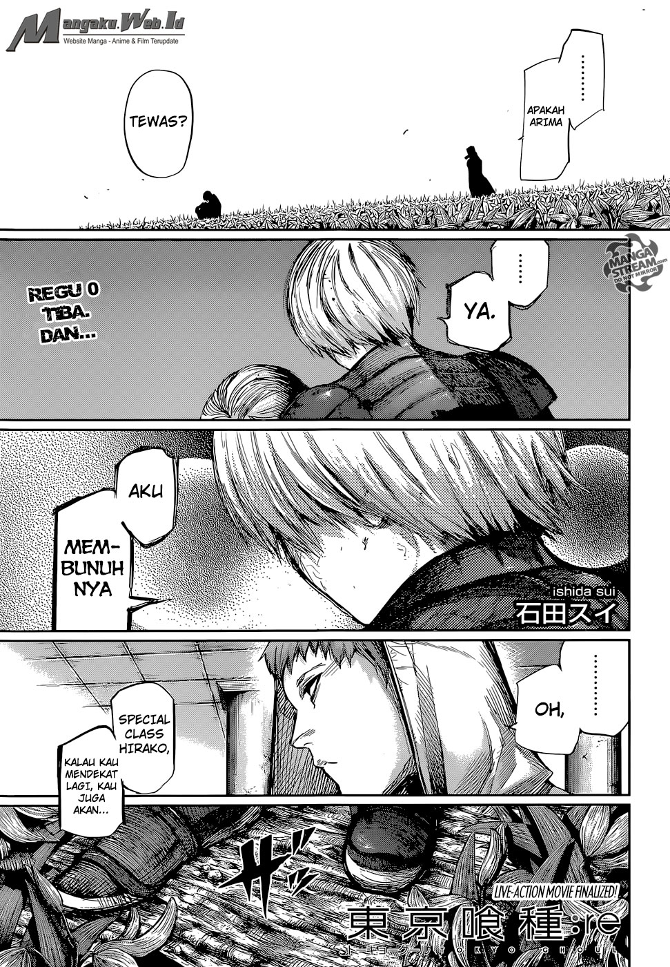 Baca  Tokyo Ghoul:re Chapter 85 Gambar 2