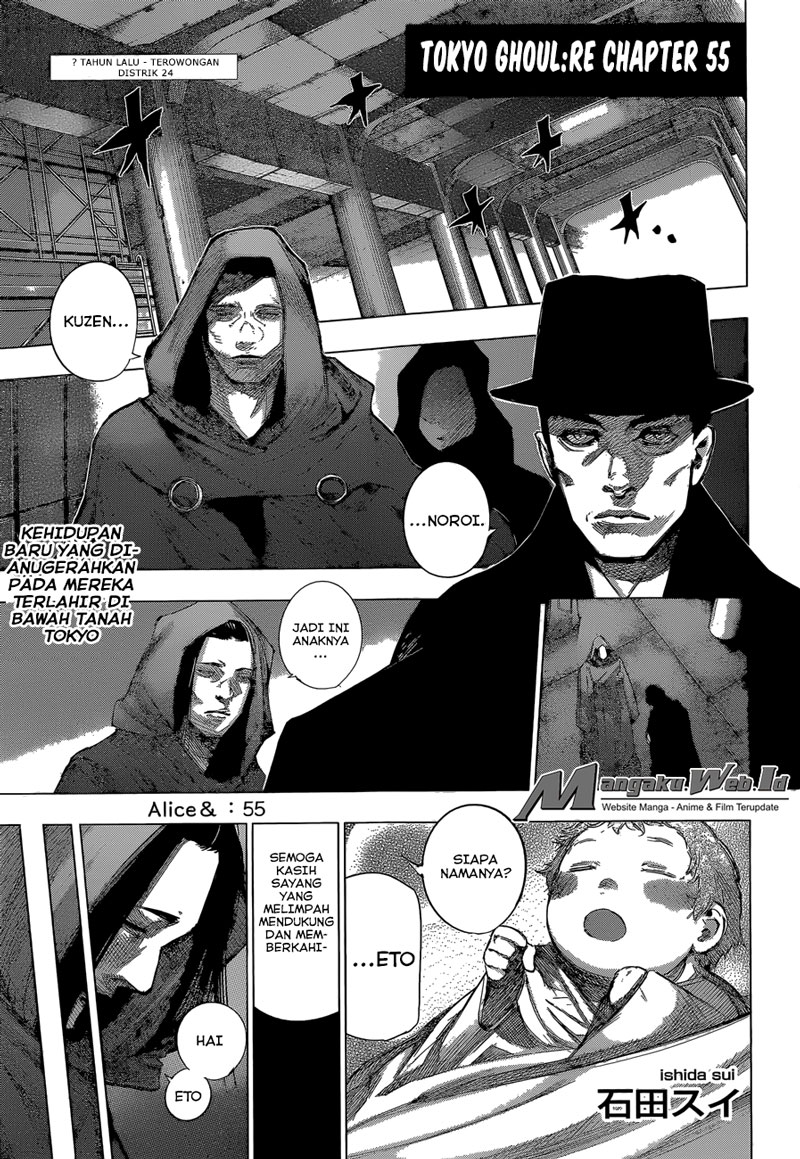 Baca  Tokyo Ghoul:re Chapter 55 Gambar 2