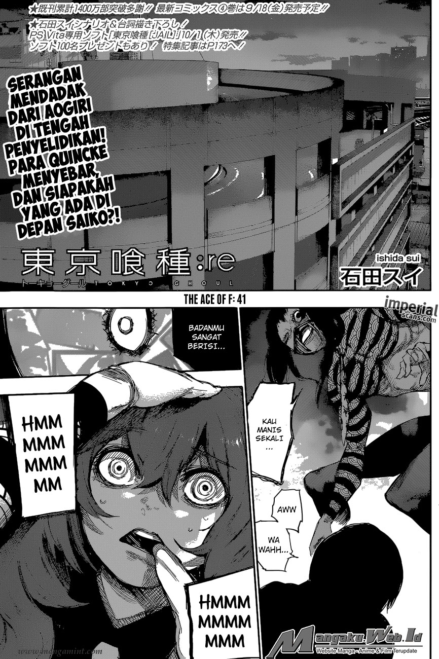 Baca  Tokyo Ghoul:re Chapter 41 Gambar 2
