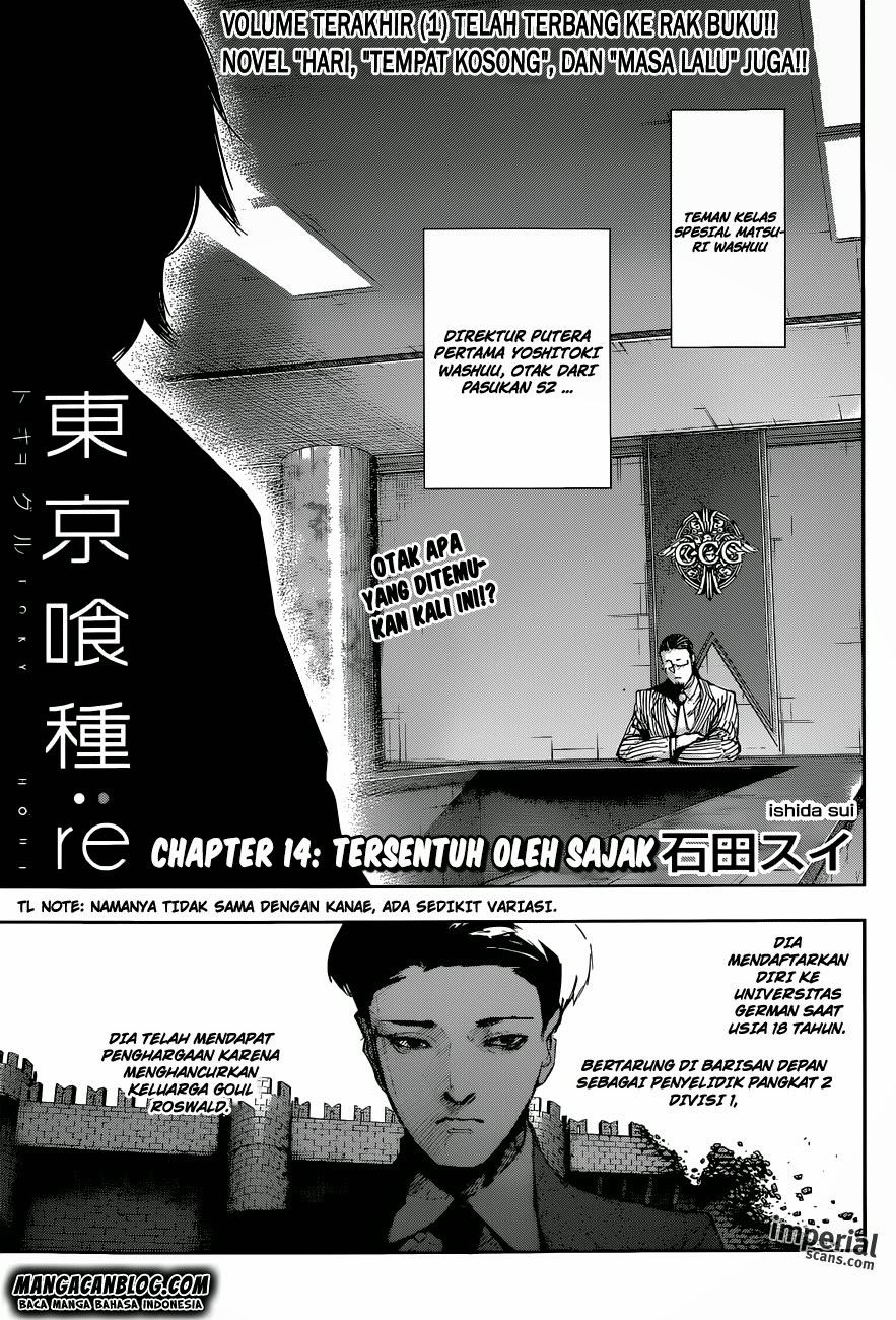 Baca  Tokyo Ghoul:re Chapter 14 Gambar 2