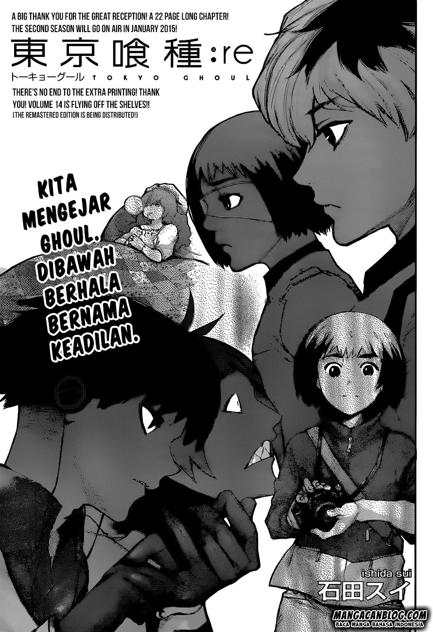Baca  Tokyo Ghoul:re Chapter 03 Gambar 2