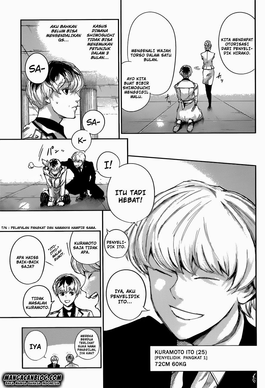 Tokyo Ghoul:re Chapter 02 Gambar 15