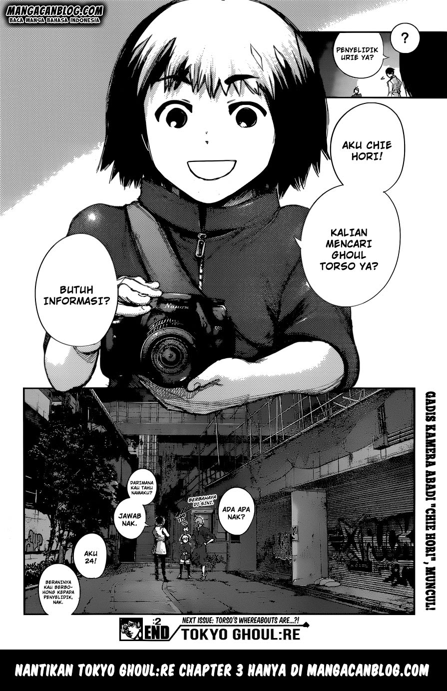 Tokyo Ghoul:re Chapter 02 Gambar 24