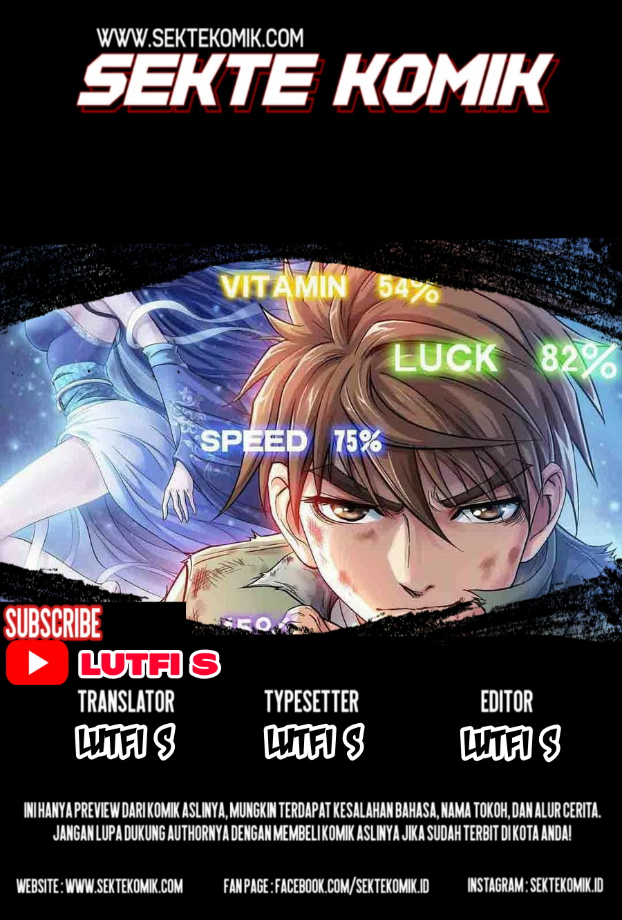 Baca Komik Luck Control Chapter 01 Gambar 1