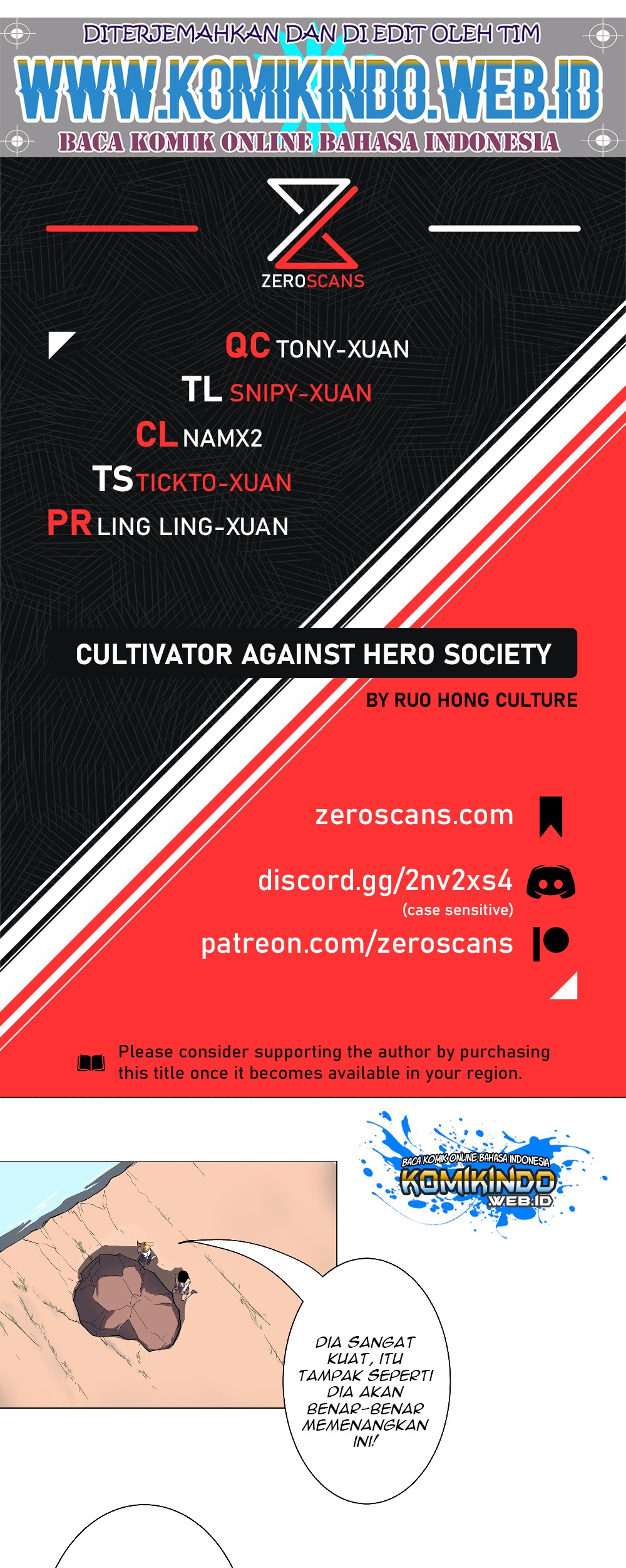 Baca Cultivator Against Hero Society Chapter 05 Gambar 2