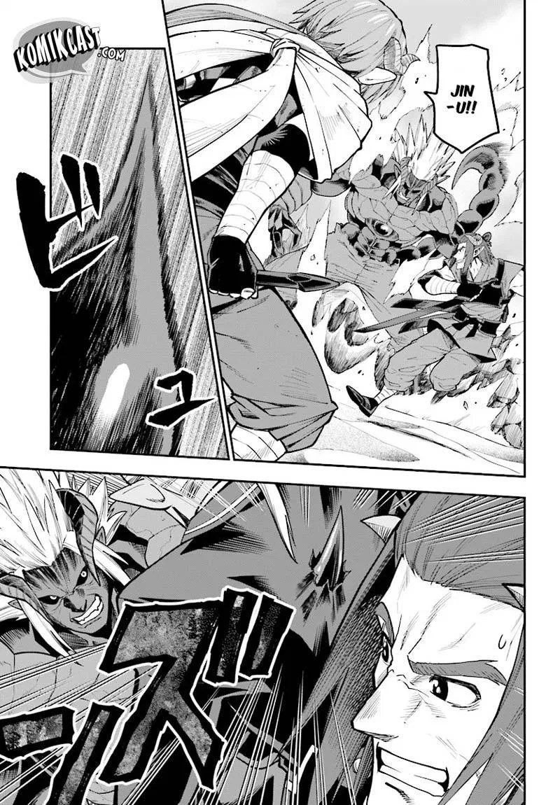 Konjiki no Moji Tsukai: Yuusha Yonin ni Makikomareta Unique Cheat Chapter 44 Gambar 26