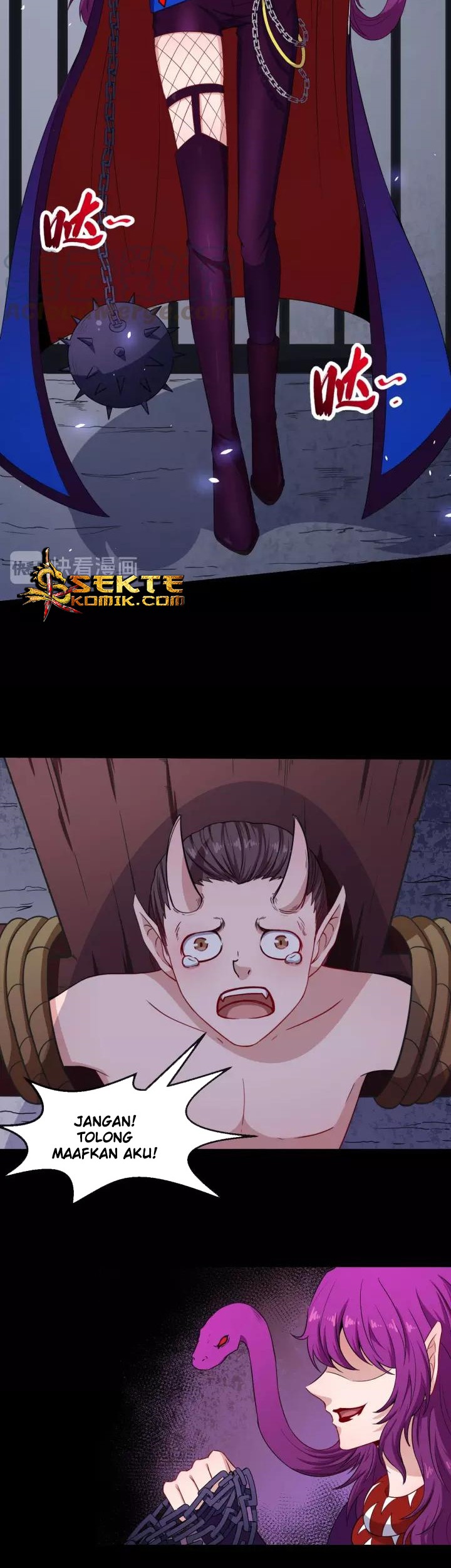 Daddy From Hell Chapter 72.2 Gambar 10