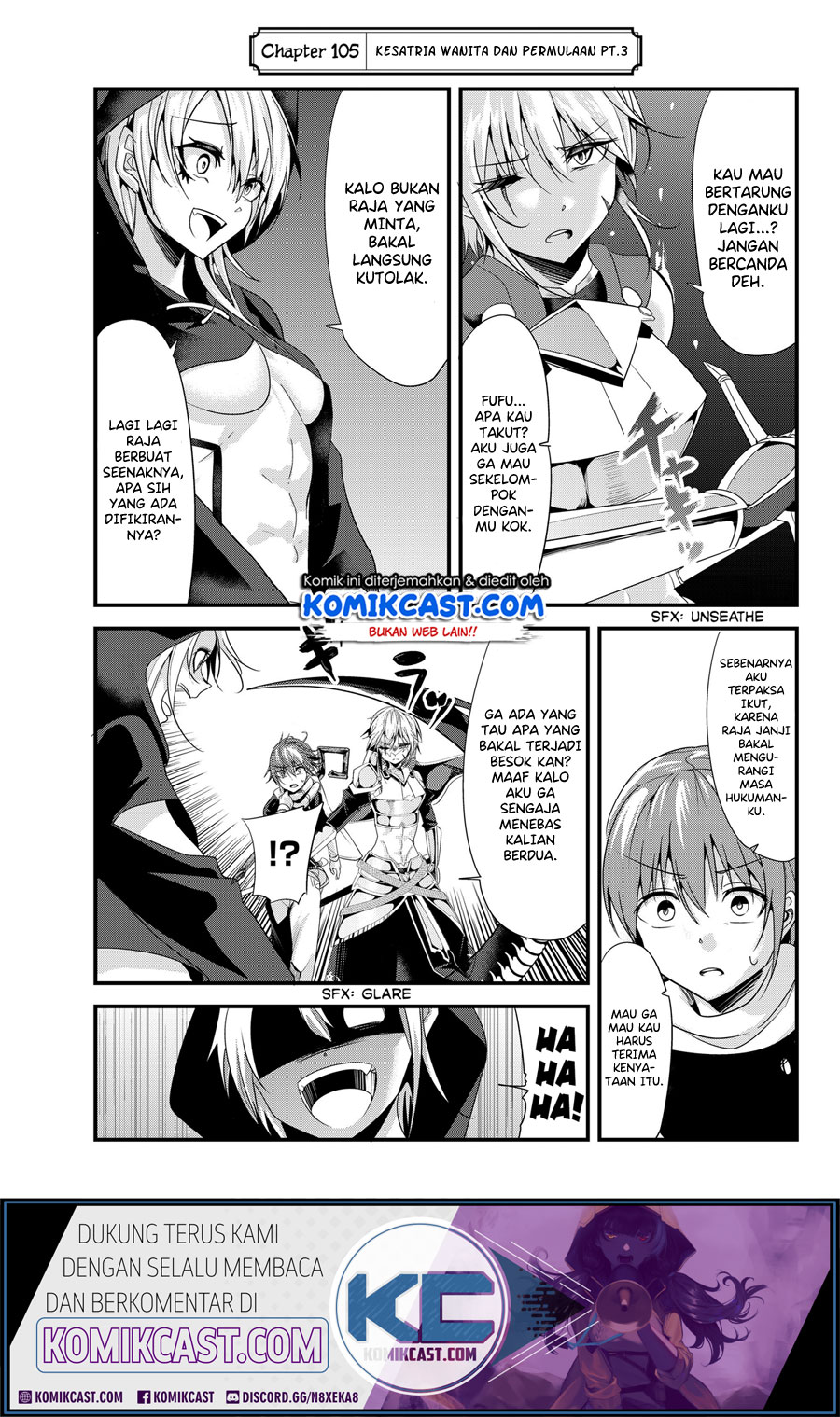 Baca Ima Made Ichido mo Onna Atsukaisareta koto ga nai Onna Kishi wo Onna Atsukai suru Chapter 105 Gambar 2