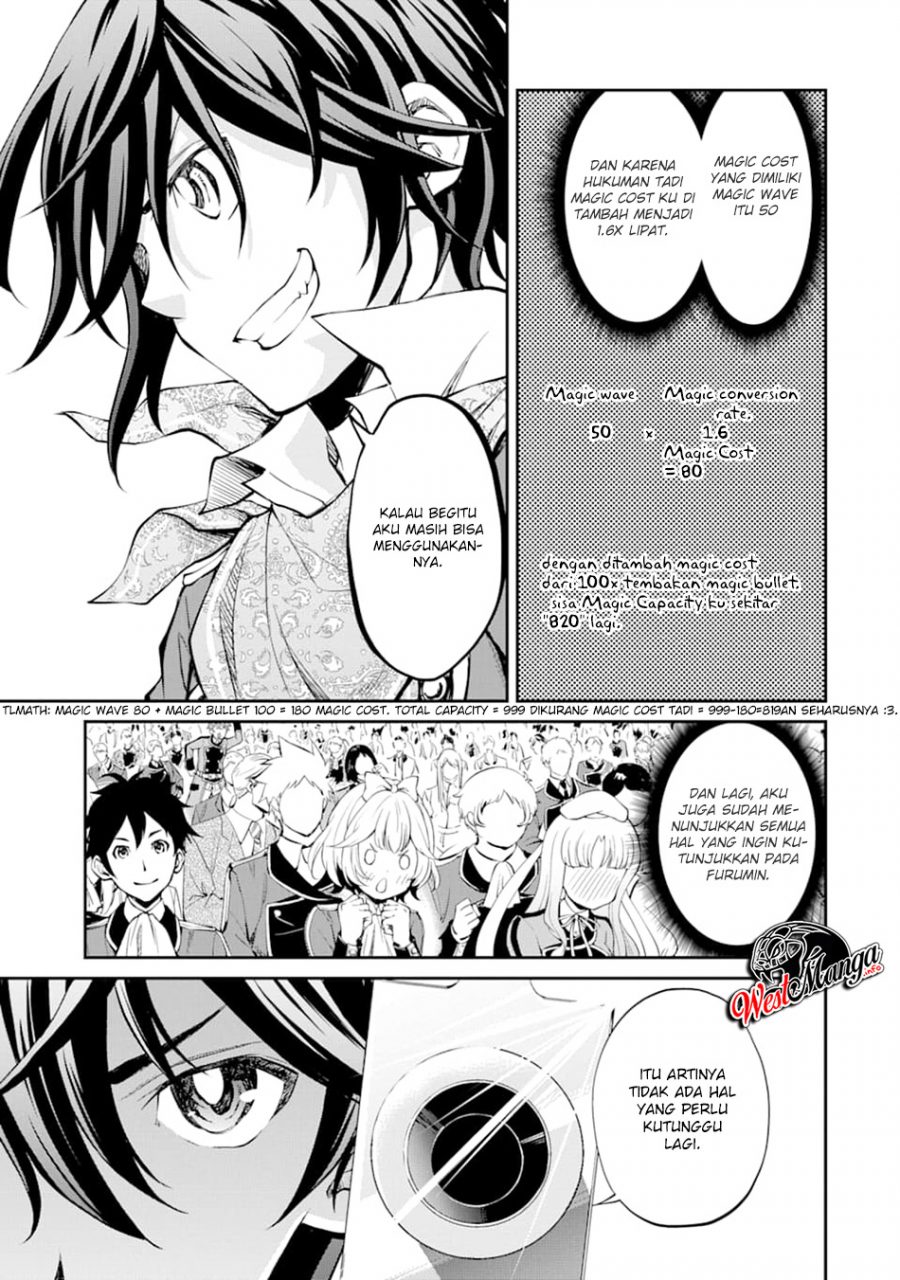 Saisoku Musou No B-kyuu Mahou Tsukai: Ippatsu Utareru Mae Ni Senpatsu Uchikaesu! Chapter 08 Gambar 39