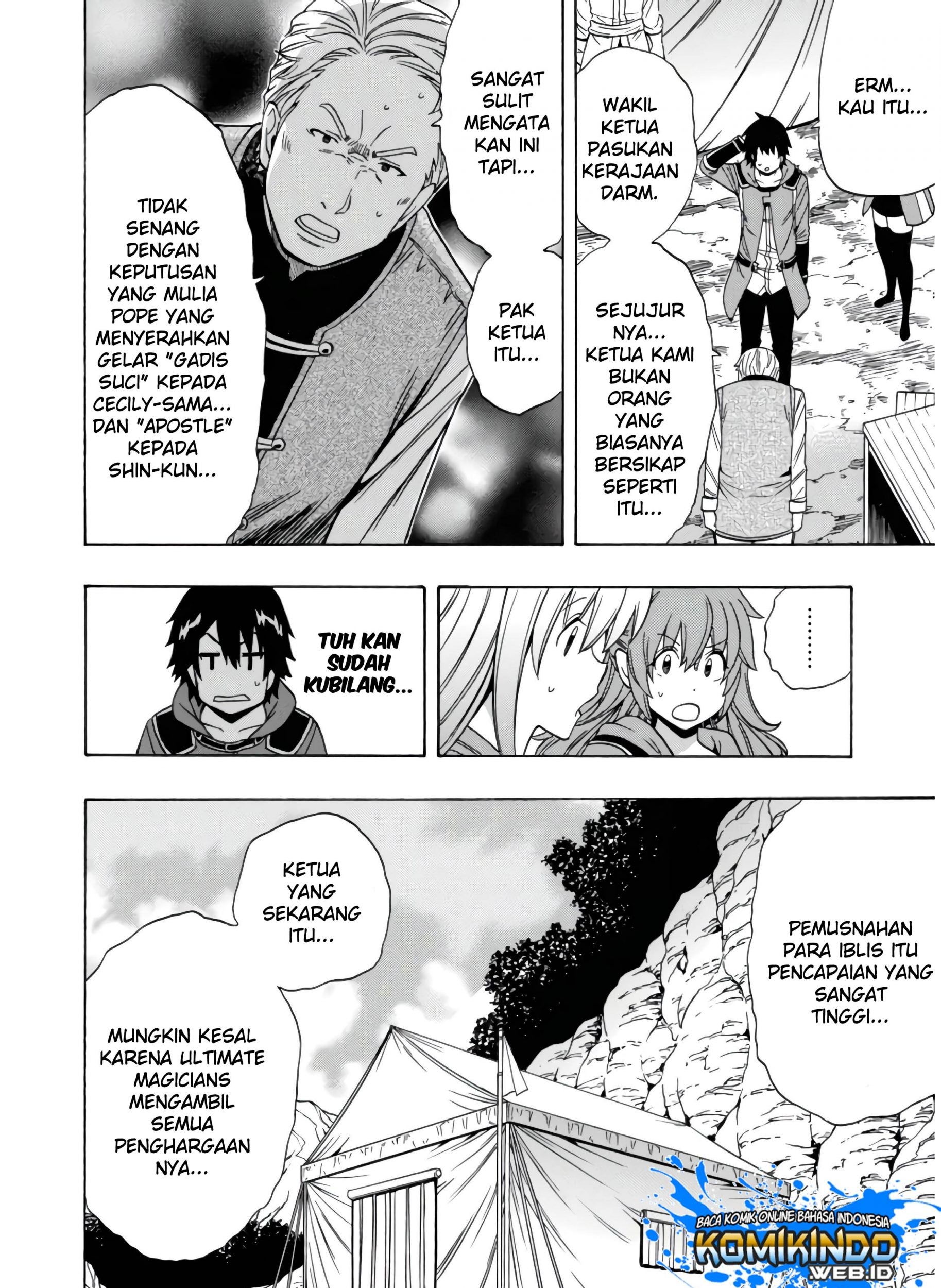 Kenja no Mago Chapter 44 Gambar 24
