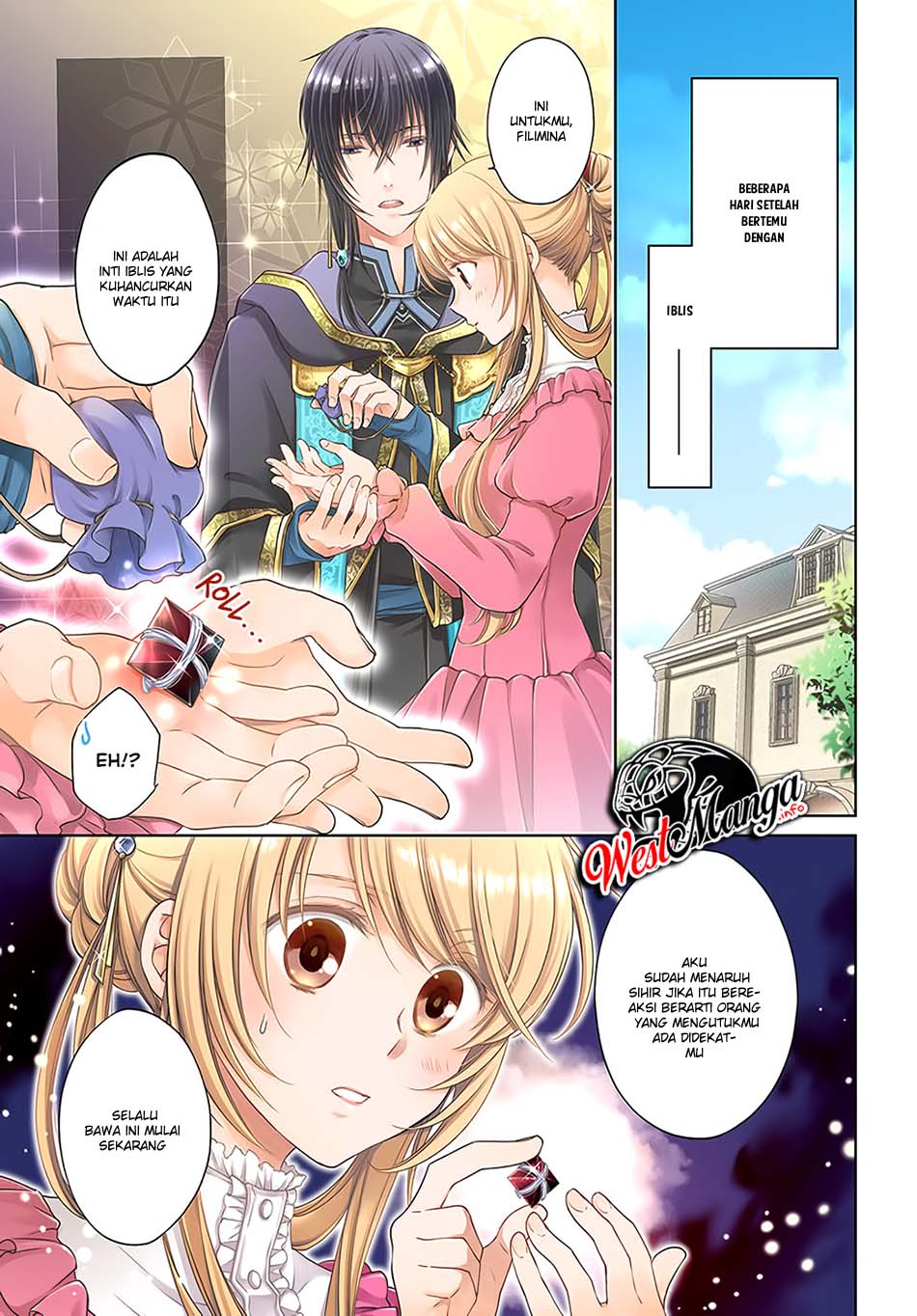 Baca Mahoutsukai no Konyakusha Chapter 19.1 Gambar 2