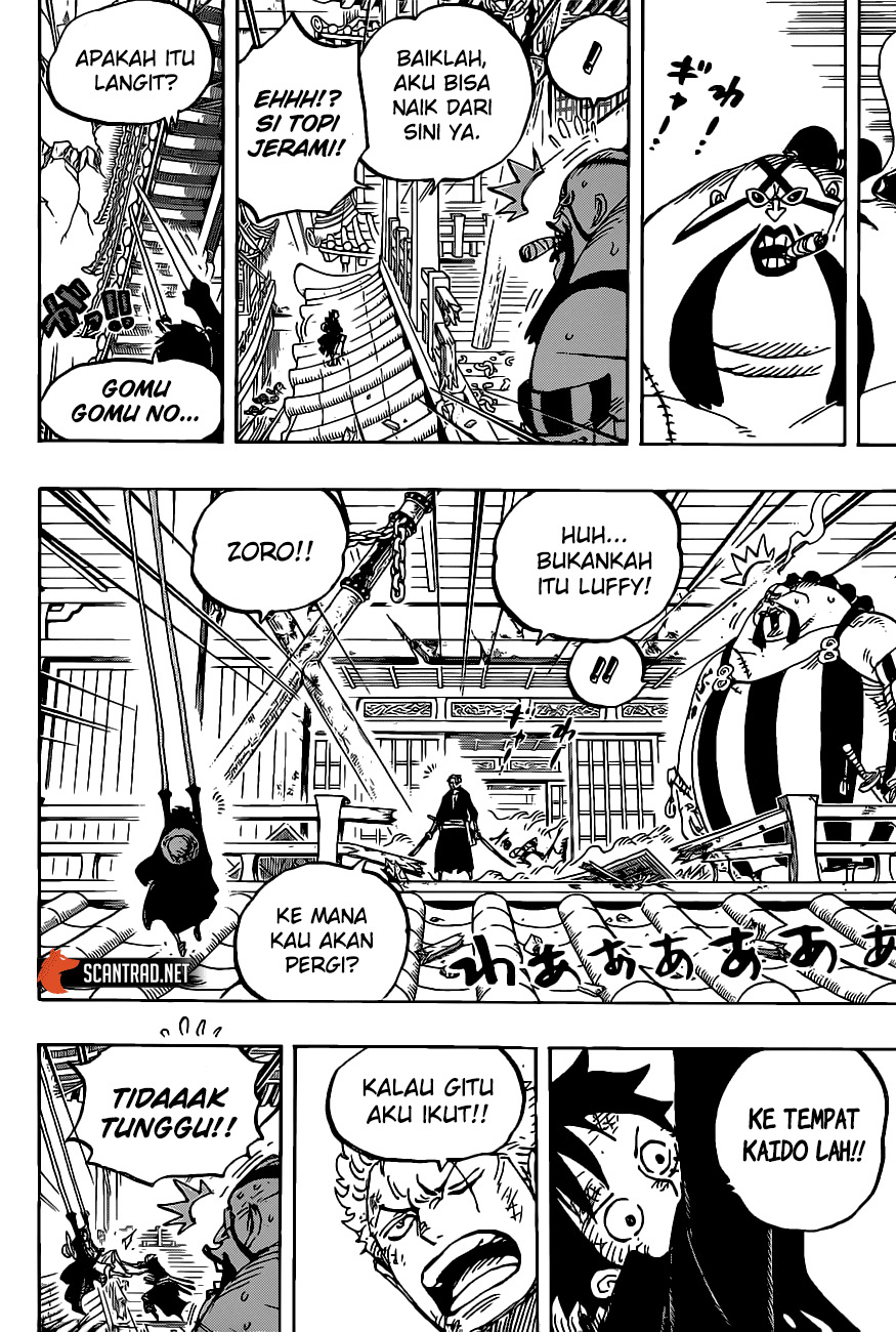 One Piece Chapter 989 HD Gambar 11