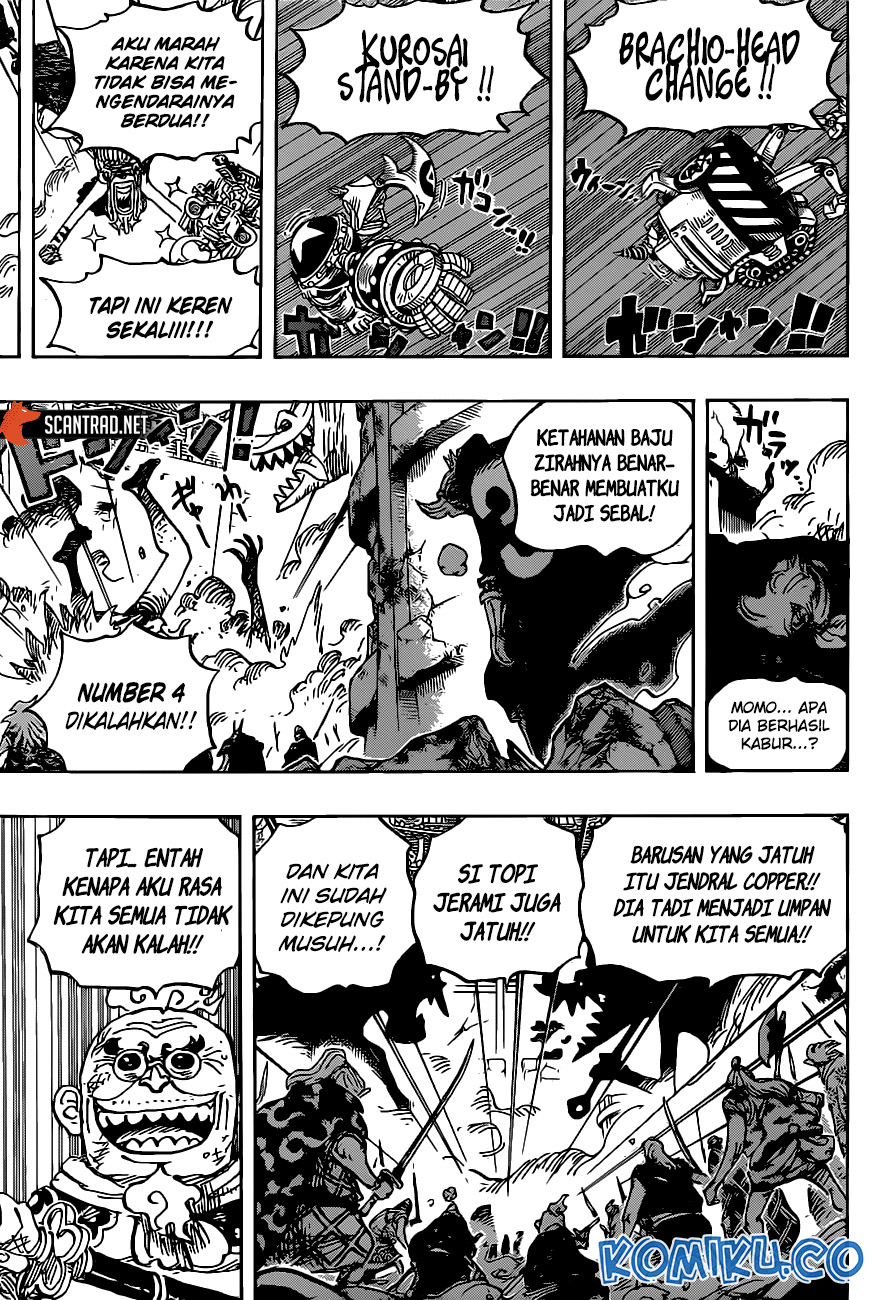 One Piece Chapter 989 HD Gambar 14