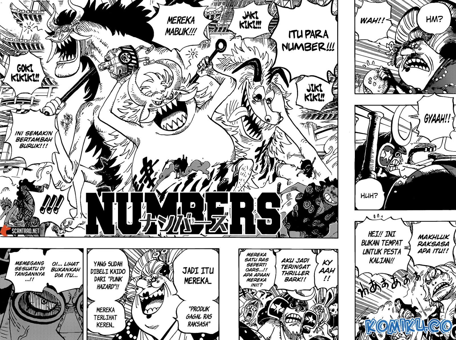 One Piece Chapter 989 HD Gambar 6