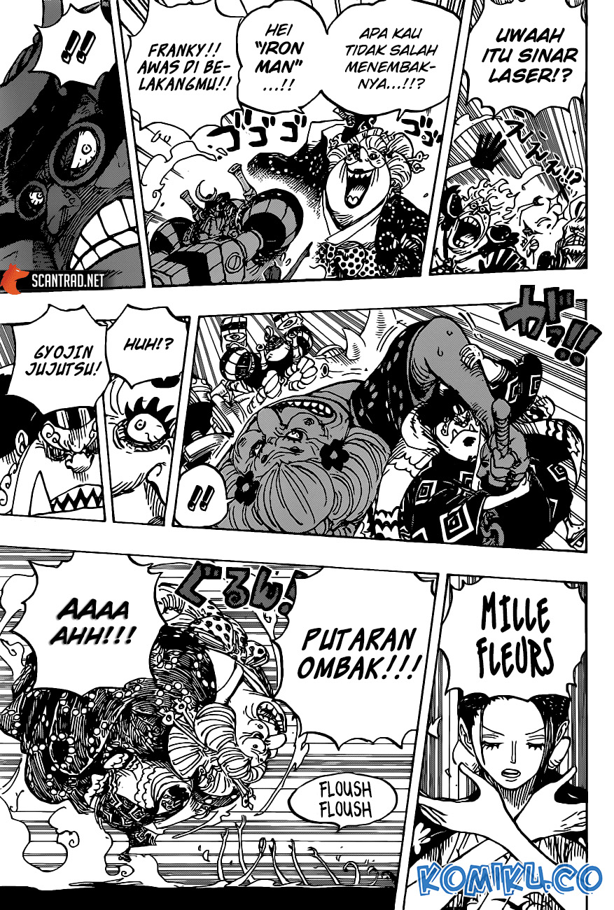 One Piece Chapter 989 HD Gambar 8