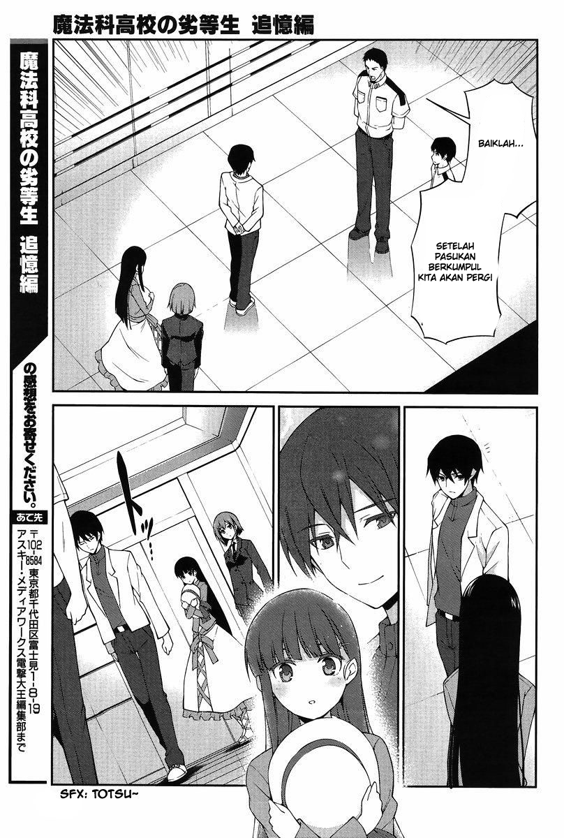 Mahouka Koukou no Rettousei – Tsuioku Hen Chapter 12 Gambar 17