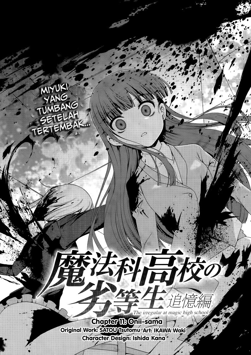 Baca Mahouka Koukou no Rettousei – Tsuioku Hen Chapter 11 Gambar 2