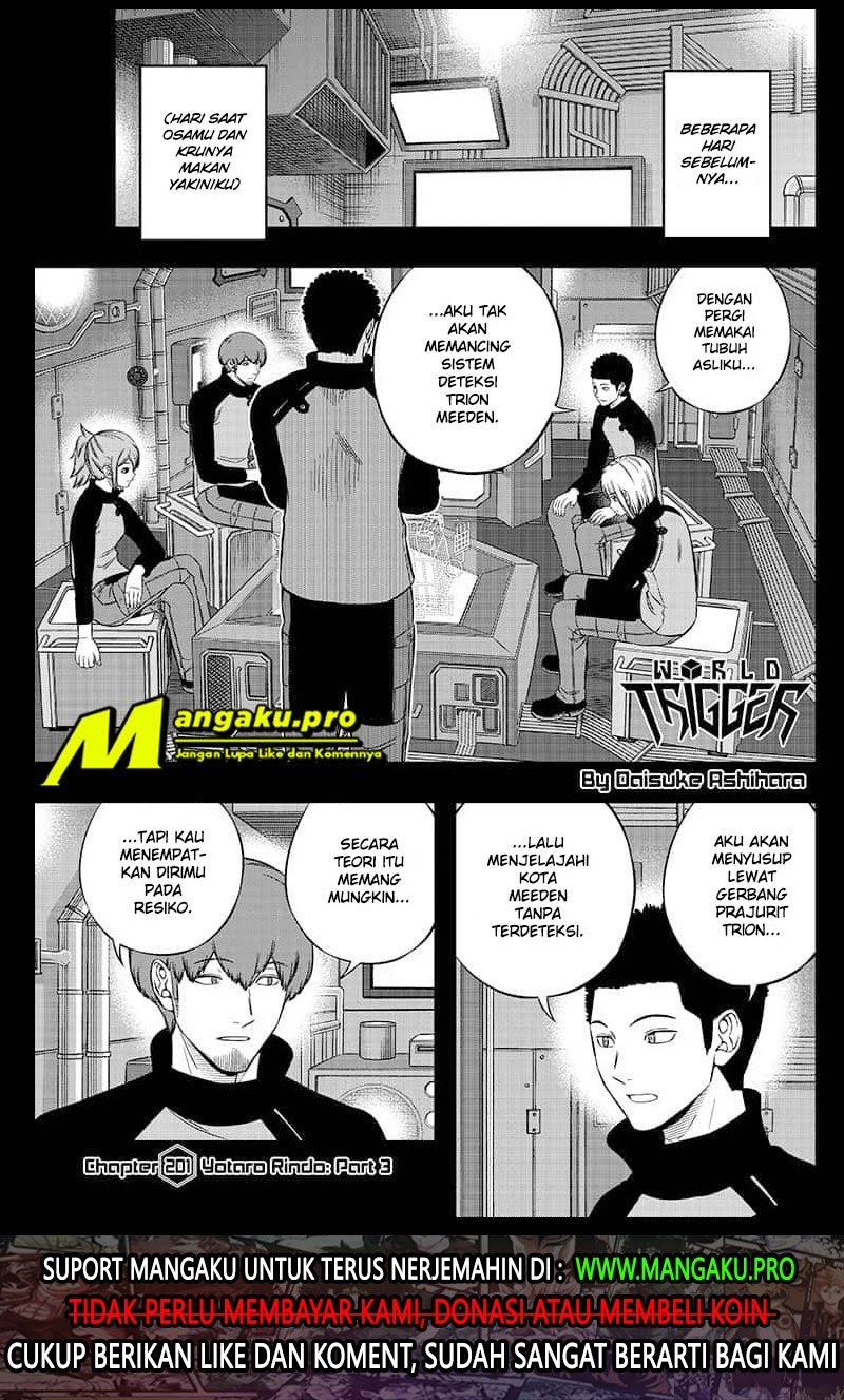 Baca World Trigger Chapter 201 Gambar 2