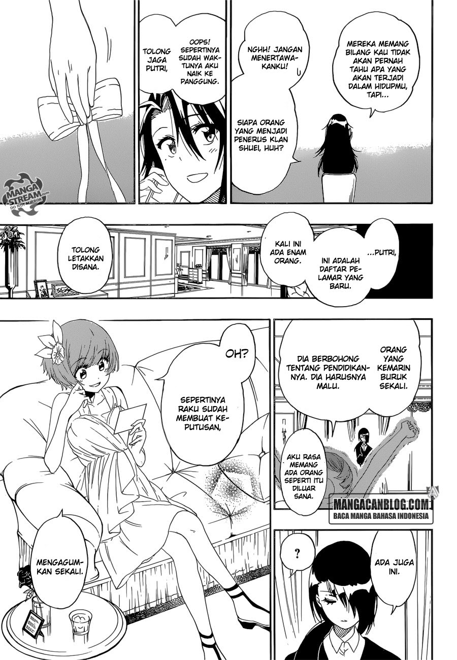 Nisekoi Chapter 229 Gambar 13