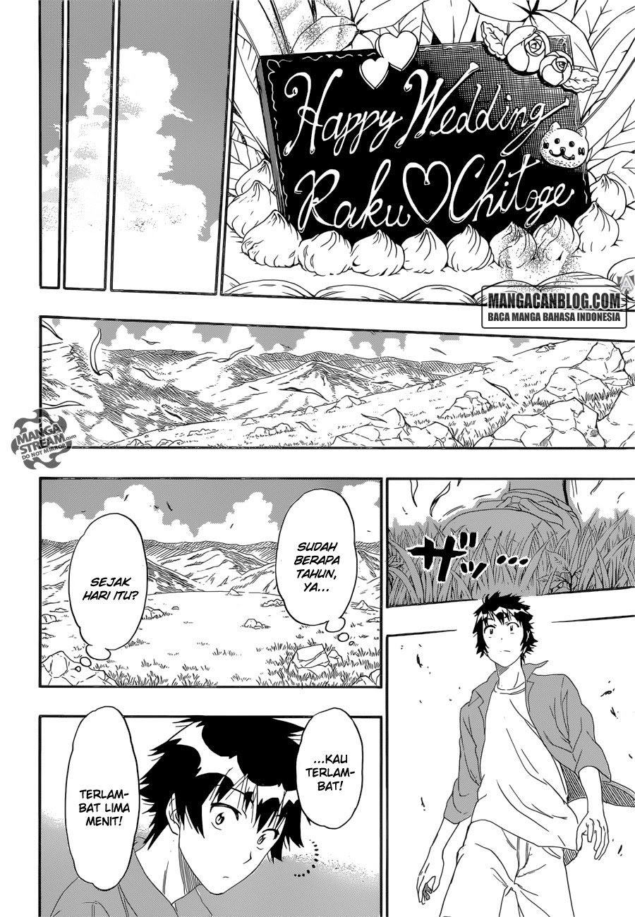 Nisekoi Chapter 229 Gambar 16