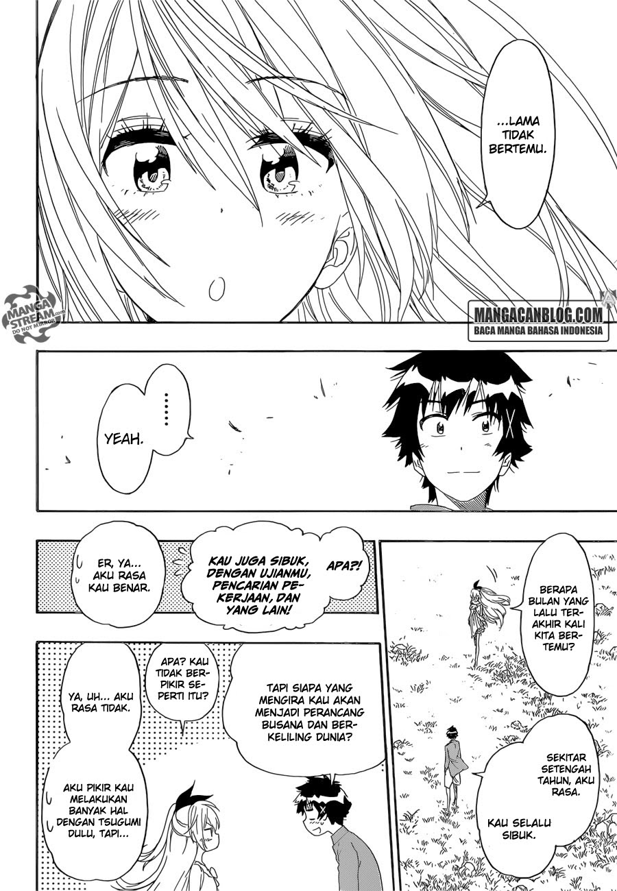 Nisekoi Chapter 229 Gambar 18