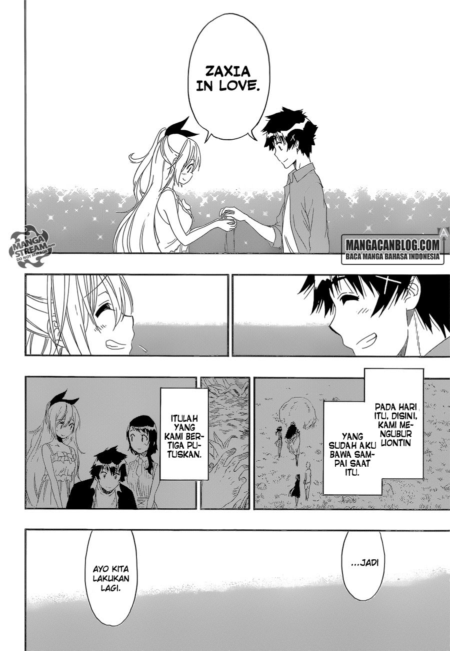 Nisekoi Chapter 229 Gambar 20