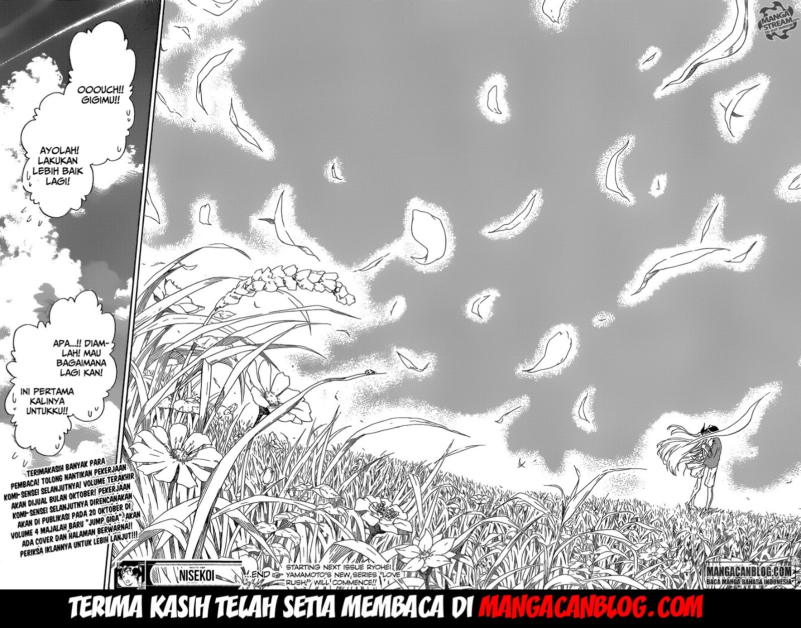 Nisekoi Chapter 229 Gambar 24