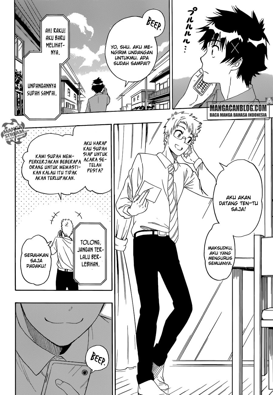 Nisekoi Chapter 229 Gambar 8
