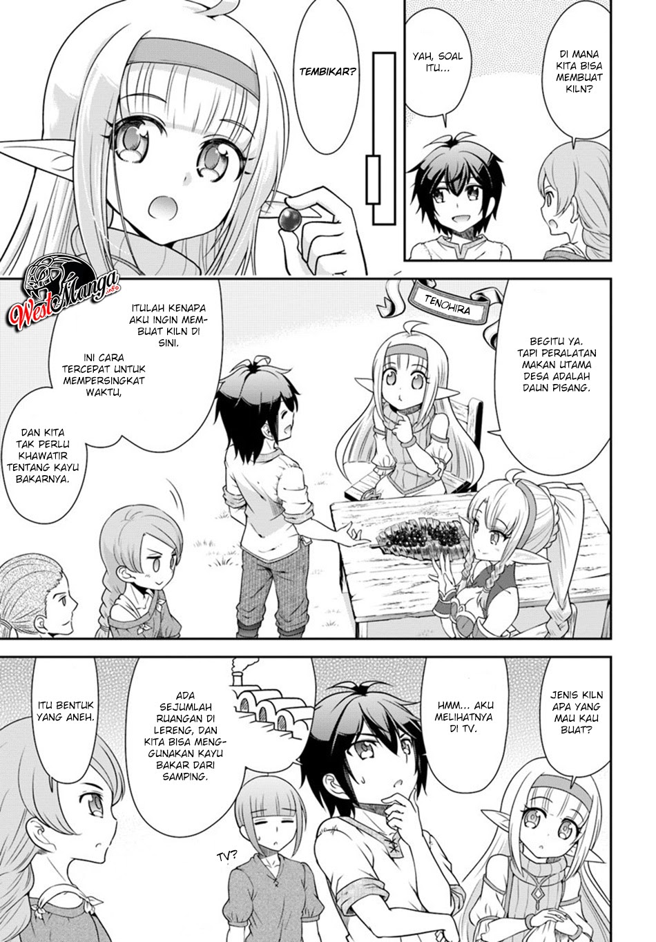 Tenohira Kaitaku Mura de Isekai Kenkokuki: Fueteku Yome-tachi to Nonbiri Mujintou Life (fix) Chapter 18 Gambar 11