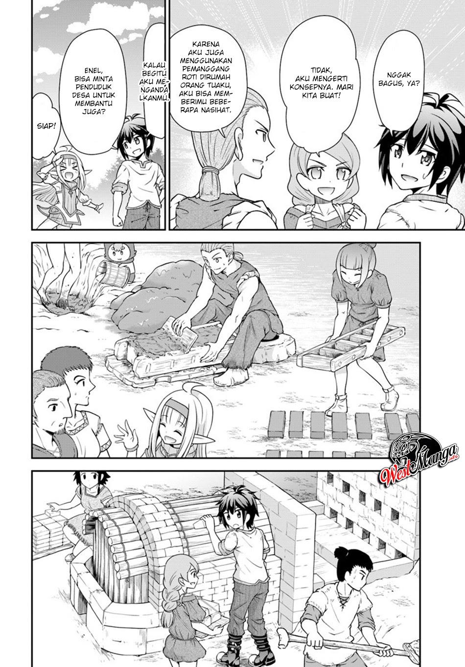 Tenohira Kaitaku Mura de Isekai Kenkokuki: Fueteku Yome-tachi to Nonbiri Mujintou Life (fix) Chapter 18 Gambar 12