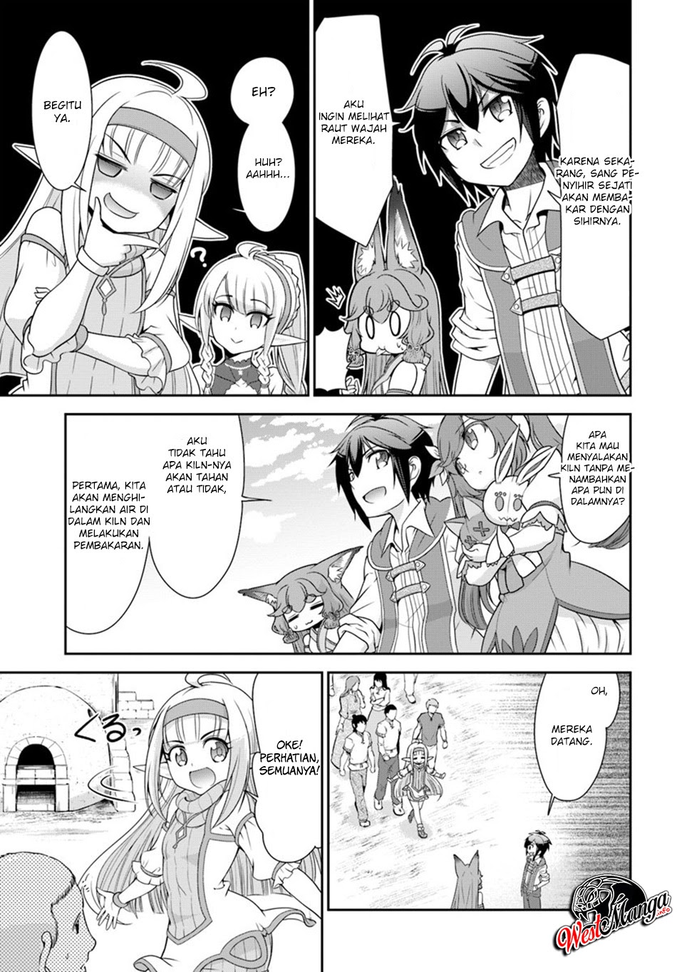 Tenohira Kaitaku Mura de Isekai Kenkokuki: Fueteku Yome-tachi to Nonbiri Mujintou Life (fix) Chapter 18 Gambar 19
