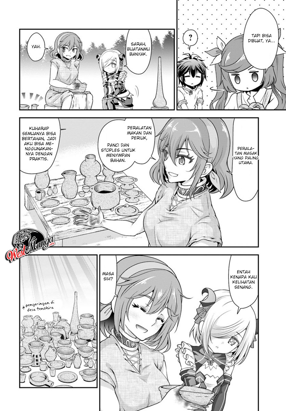 Tenohira Kaitaku Mura de Isekai Kenkokuki: Fueteku Yome-tachi to Nonbiri Mujintou Life (fix) Chapter 18 Gambar 25
