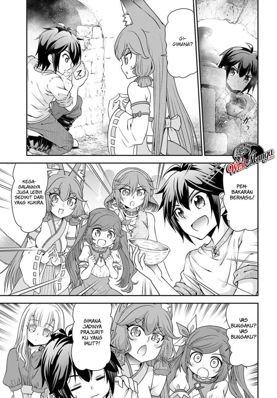 Tenohira Kaitaku Mura de Isekai Kenkokuki: Fueteku Yome-tachi to Nonbiri Mujintou Life (fix) Chapter 18 Gambar 28