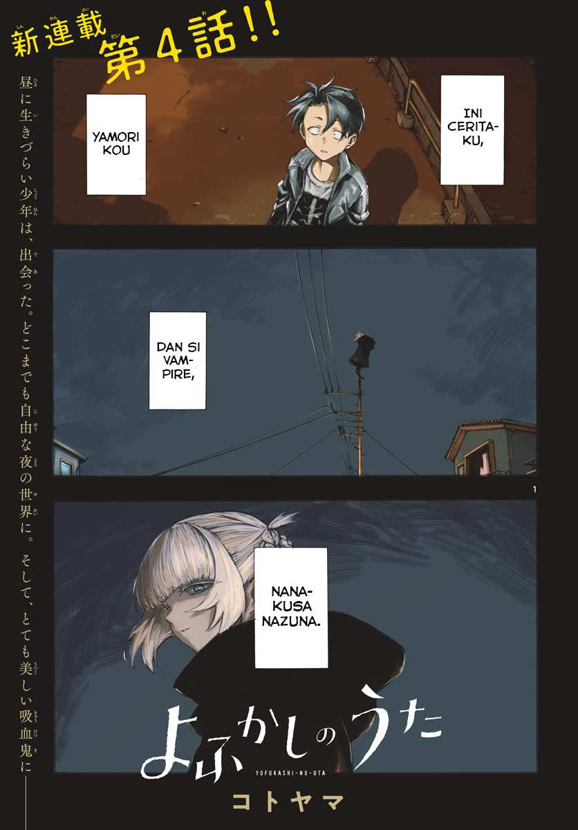 Baca  Yofukashi no Uta Chapter 4 Gambar 2