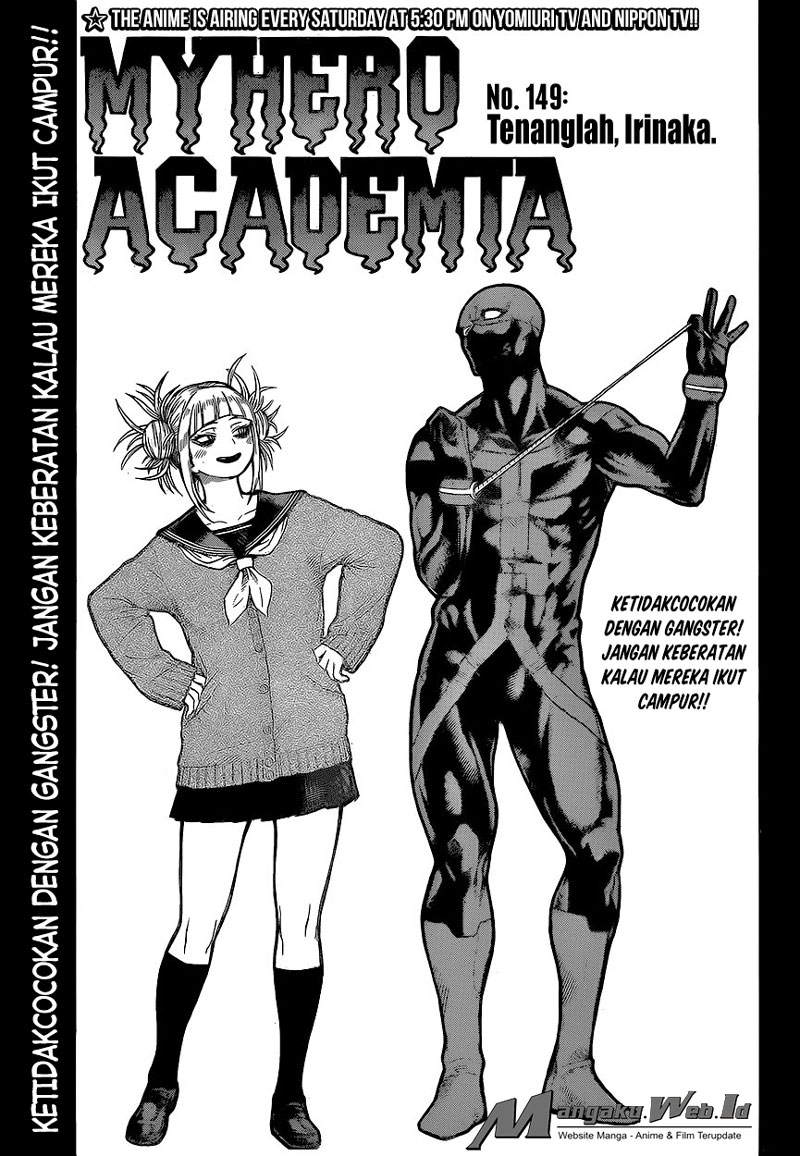 Baca Manga Boku no Hero Academia Chapter 149 Gambar 2