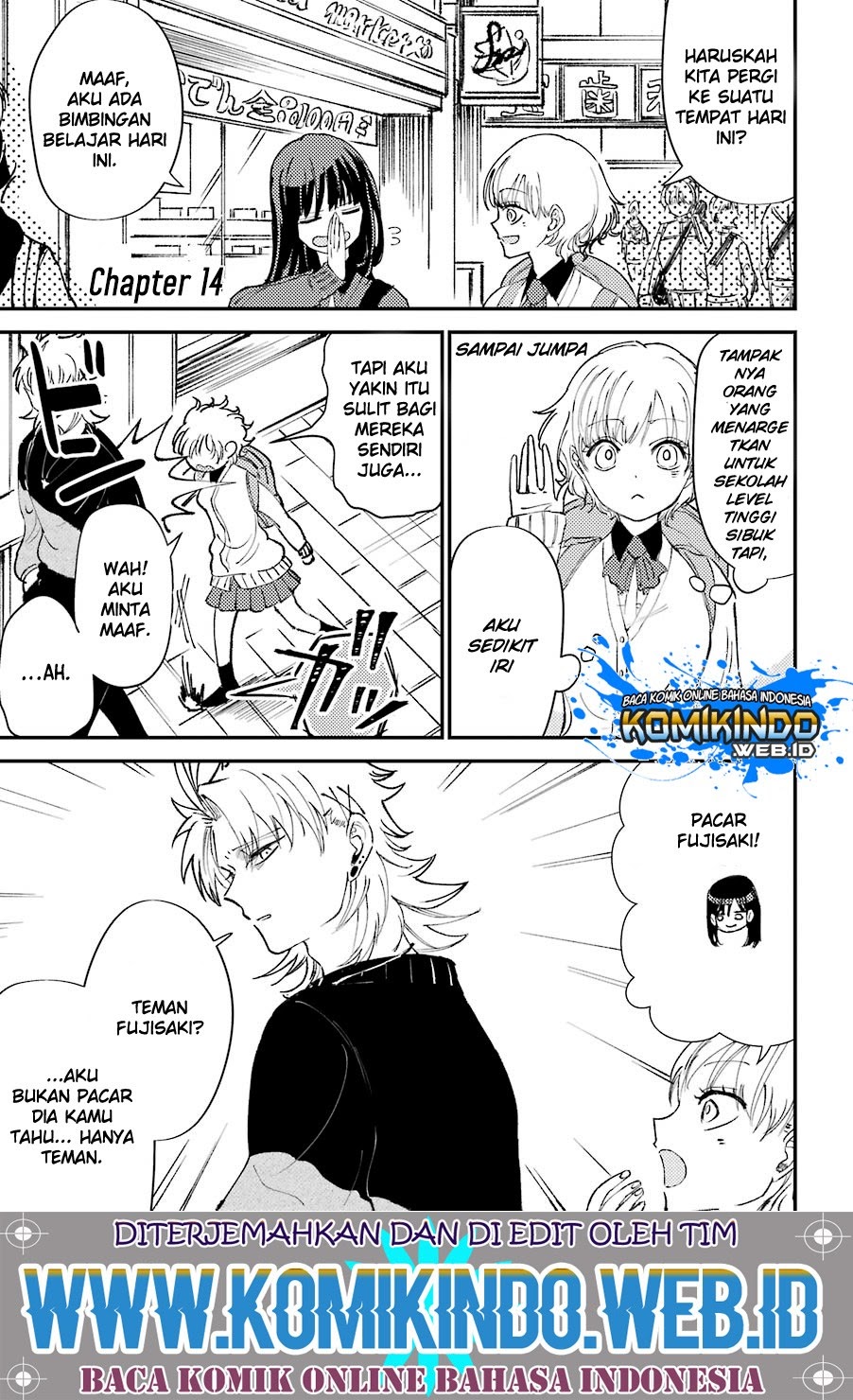 Baca  Toorigakari Ni One Point Advice Shiteiku Type No Yankee Chapter 14 Gambar 2