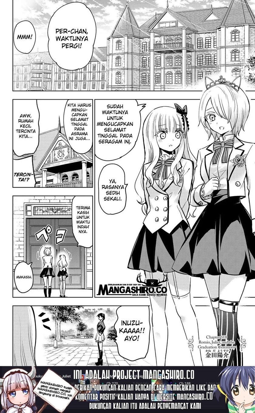 Kishuku Gakkou no Juliet Chapter 118 Gambar 3