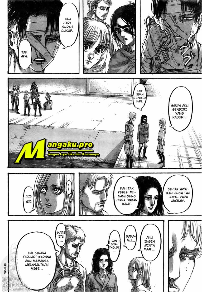 Shingeki no Kyojin Chapter 132.1 Gambar 17