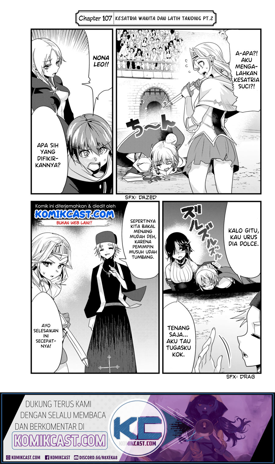 Baca Ima Made Ichido mo Onna Atsukaisareta koto ga nai Onna Kishi wo Onna Atsukai suru Chapter 107 Gambar 2