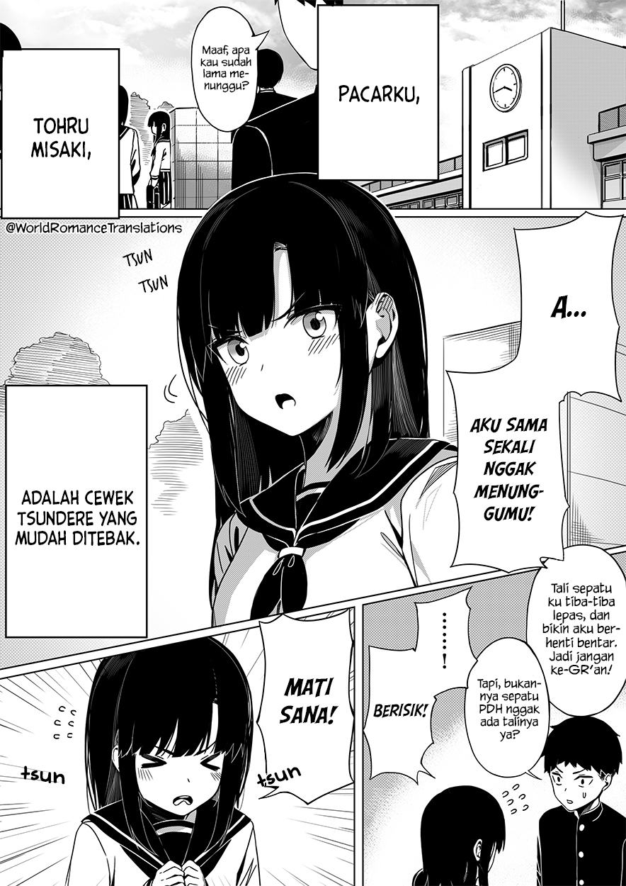 Baca Komik A Simple Way to Make a Tsundere Girlfriend Show Affection Chapter 01 Gambar 1
