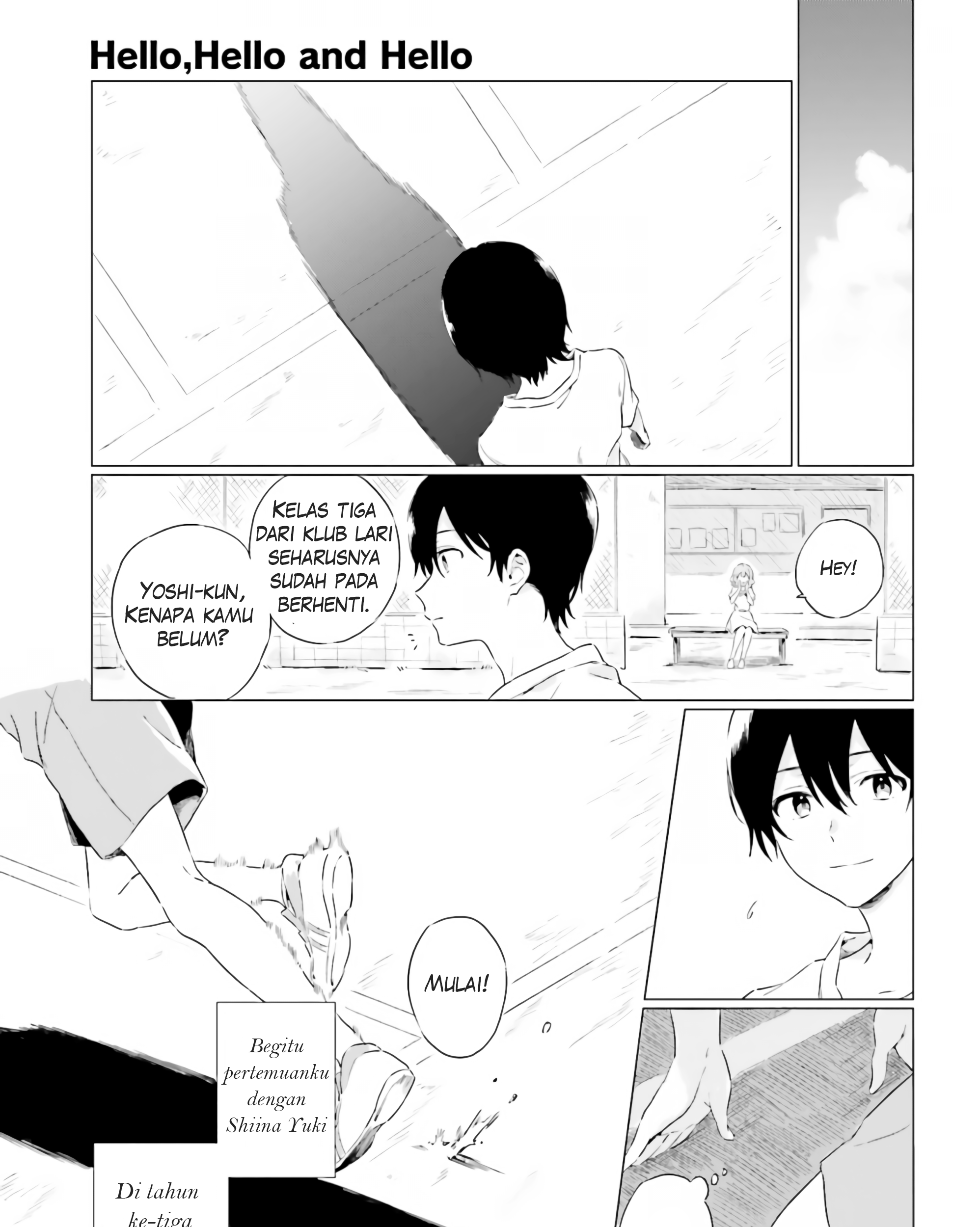 Hello, Hello and Hello Chapter 03 Gambar 17