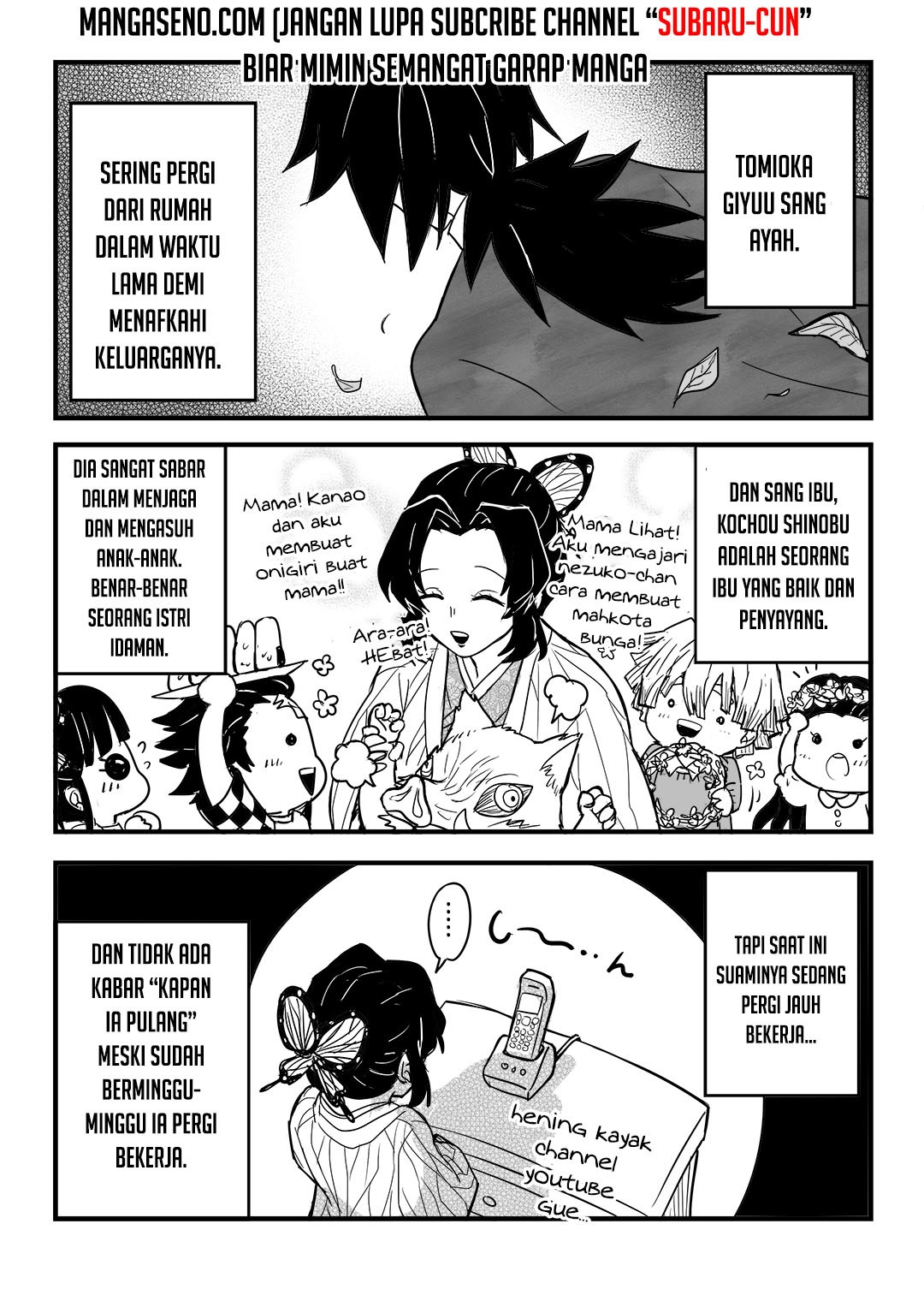 Baca Kimetsu no Yaiba – The Kochou-Tomioka Family (DJ) Chapter 01 Gambar 2