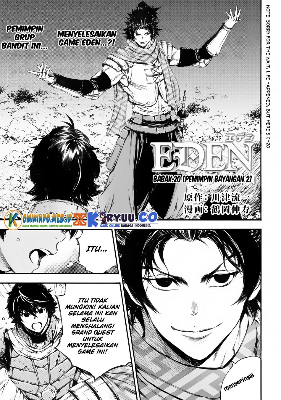 Baca  Eden (TSURUOKA Nobuhisa) Chapter 20 Gambar 2