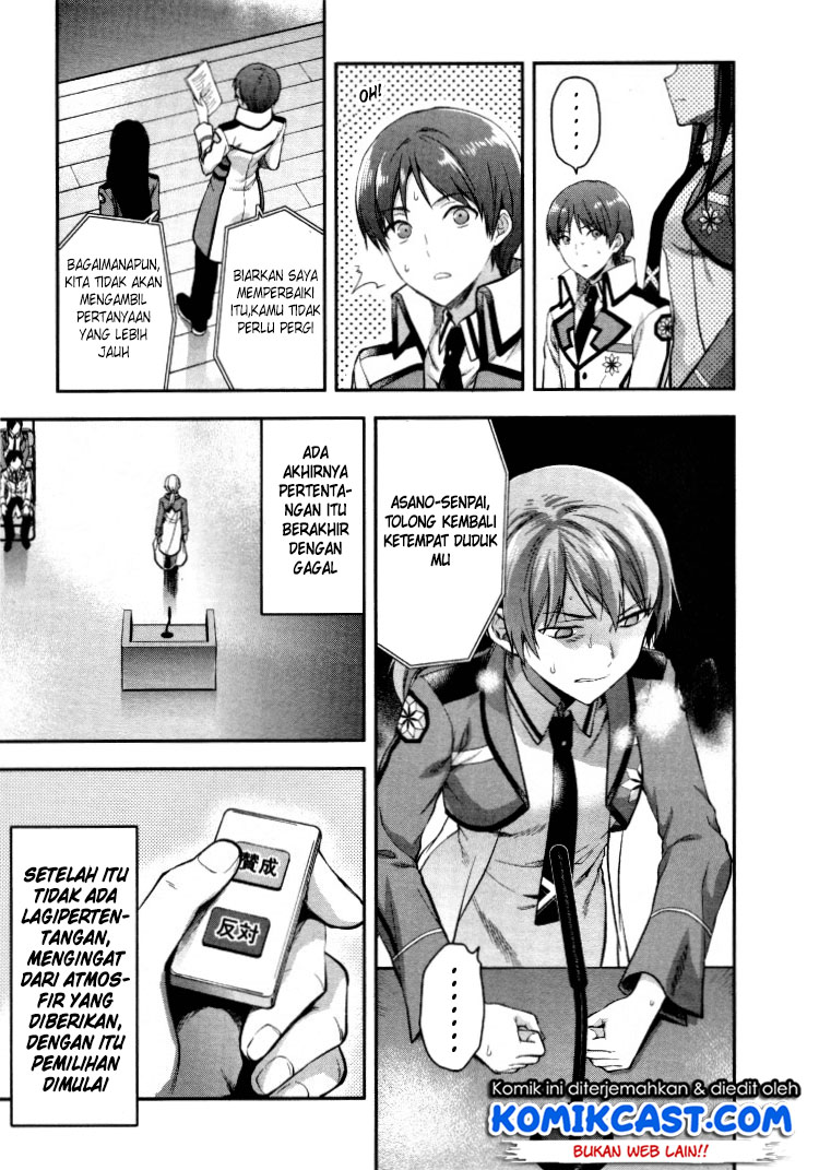 Mahouka Koukou no Rettousei – Kaichou Senkyo-hen Chapter 06 Gambar 14