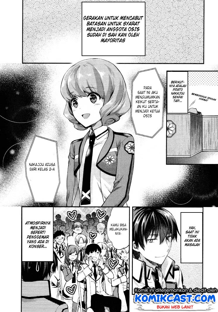 Mahouka Koukou no Rettousei – Kaichou Senkyo-hen Chapter 06 Gambar 15