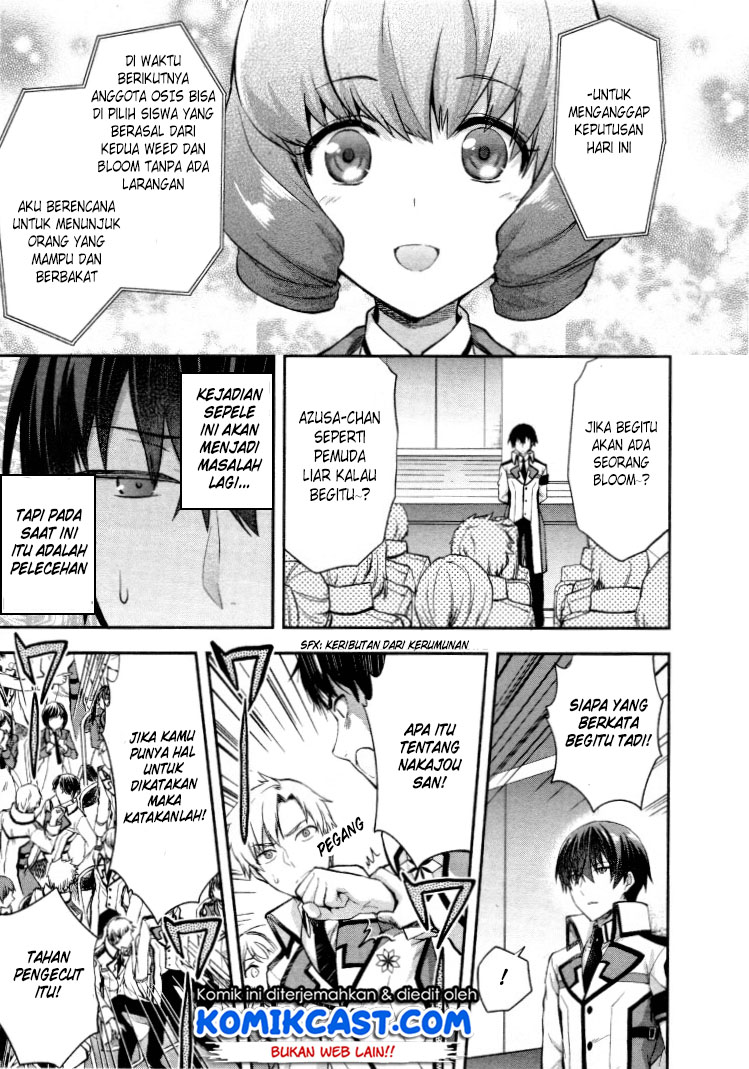 Mahouka Koukou no Rettousei – Kaichou Senkyo-hen Chapter 06 Gambar 16