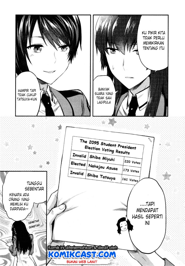 Mahouka Koukou no Rettousei – Kaichou Senkyo-hen Chapter 06 Gambar 24
