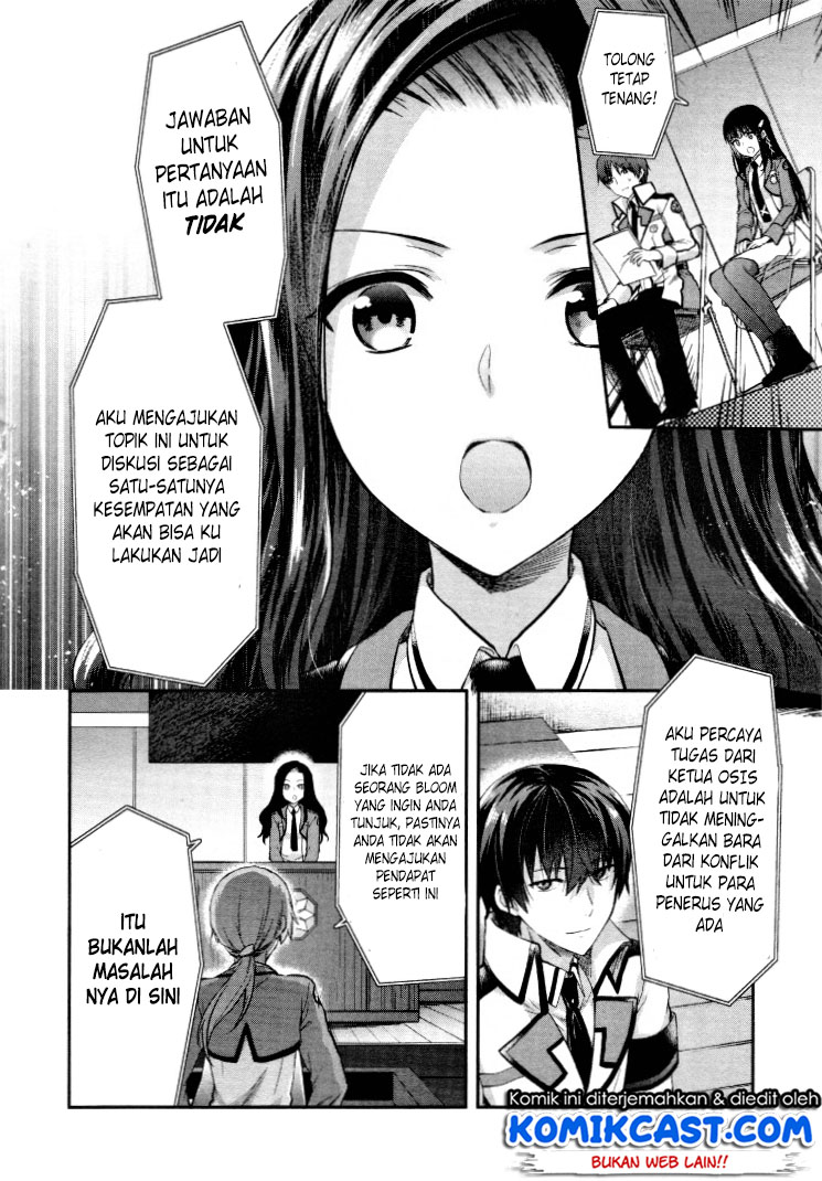Mahouka Koukou no Rettousei – Kaichou Senkyo-hen Chapter 06 Gambar 9