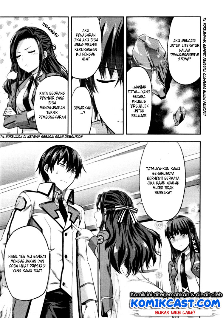 Mahouka Koukou no Rettousei – Kaichou Senkyo-hen Chapter 05 Gambar 10