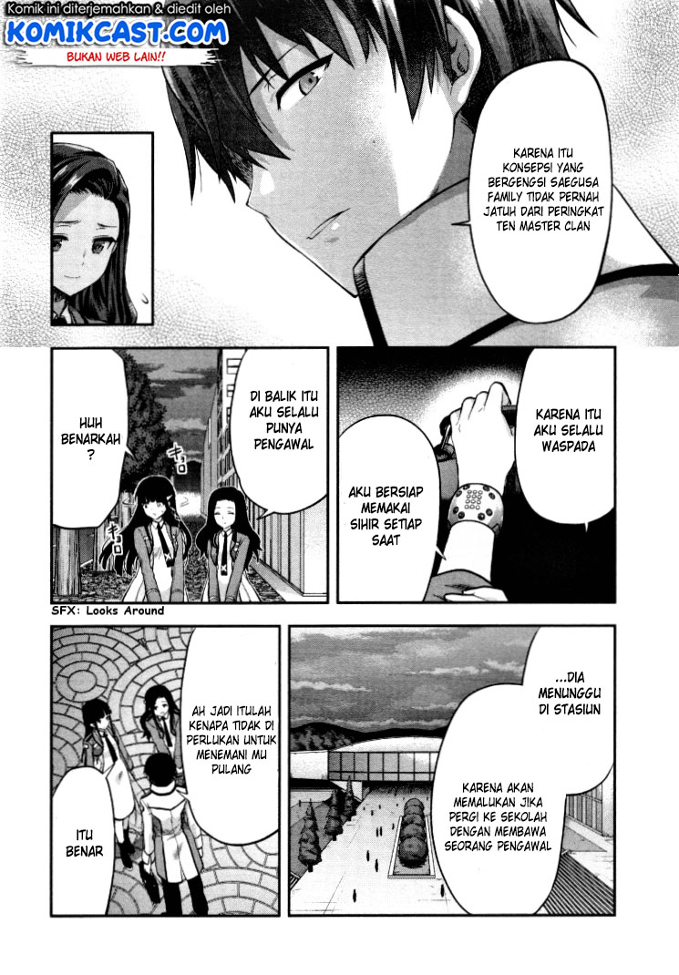 Mahouka Koukou no Rettousei – Kaichou Senkyo-hen Chapter 05 Gambar 14